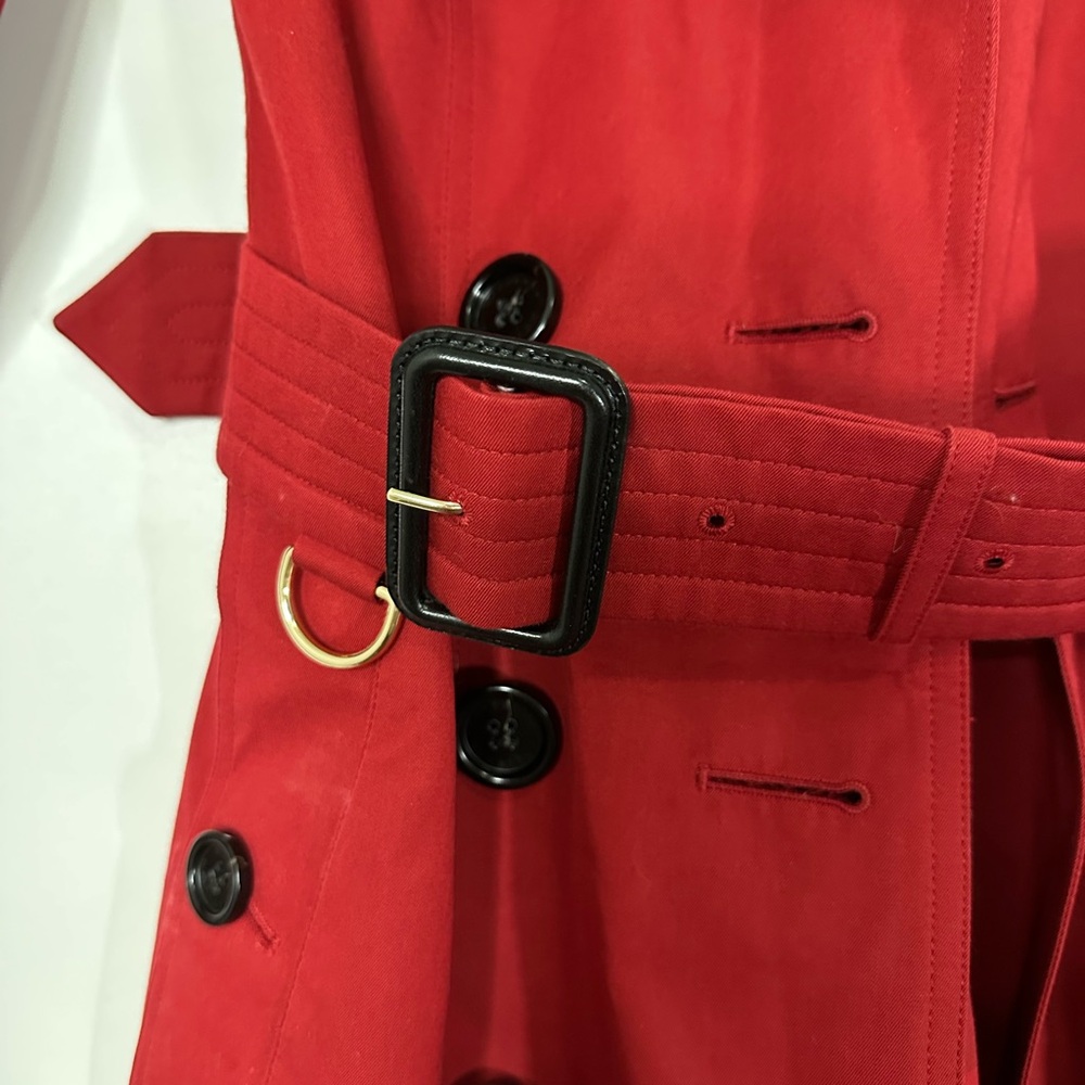 Burberry Scarlet Trench Coat - Picture 7 of 13